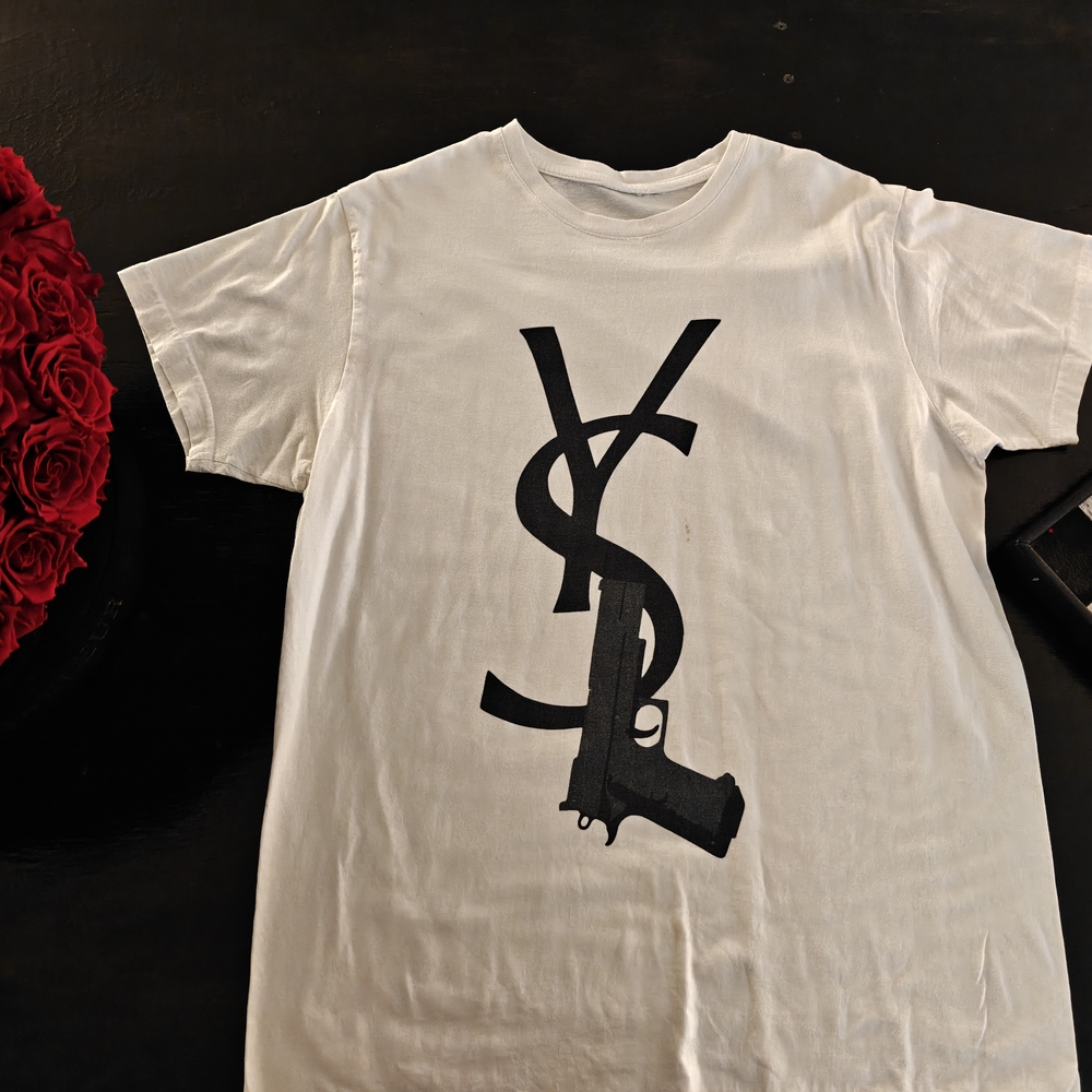 White Graphic T-Shirt